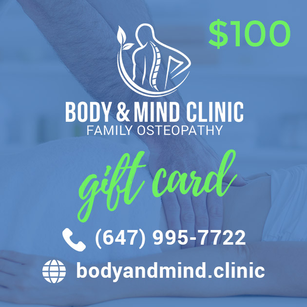 Osteopathy Massage Gift Card 100