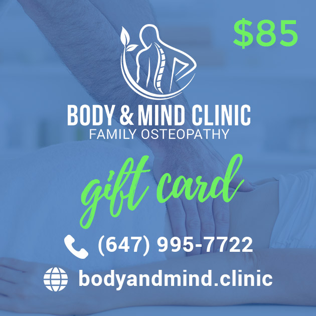 Osteopathy Massage Gift Card 85