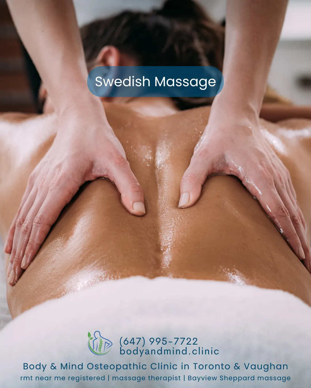 Swedish Massage Toronto RMT near me