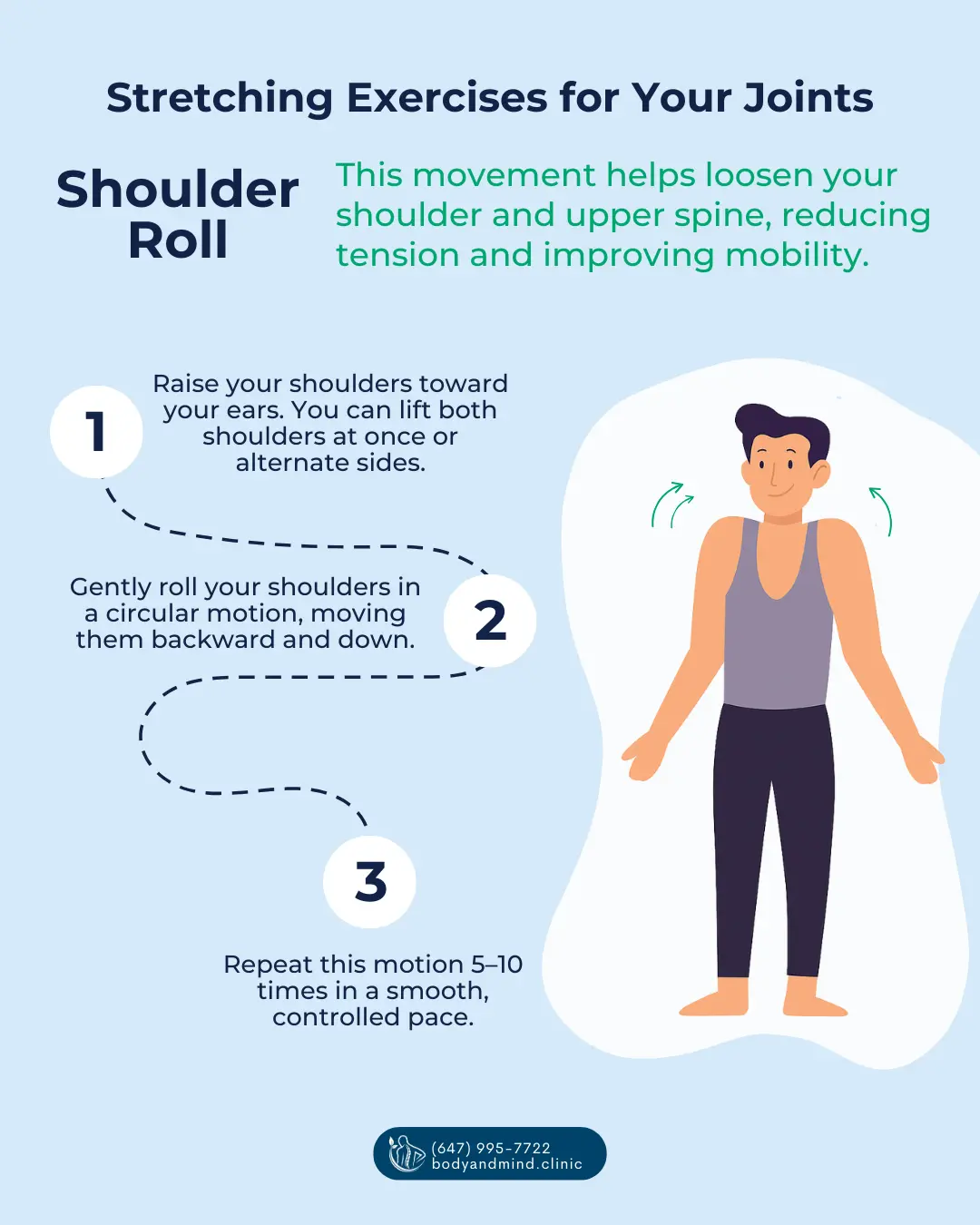 Shoulder Roll Stretching Exercises