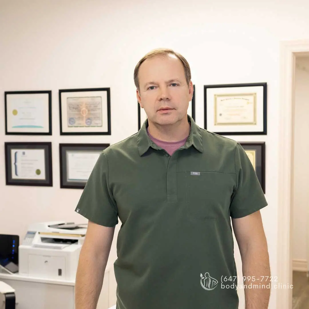 Best osteopath Toronto Vadzim Siniauski